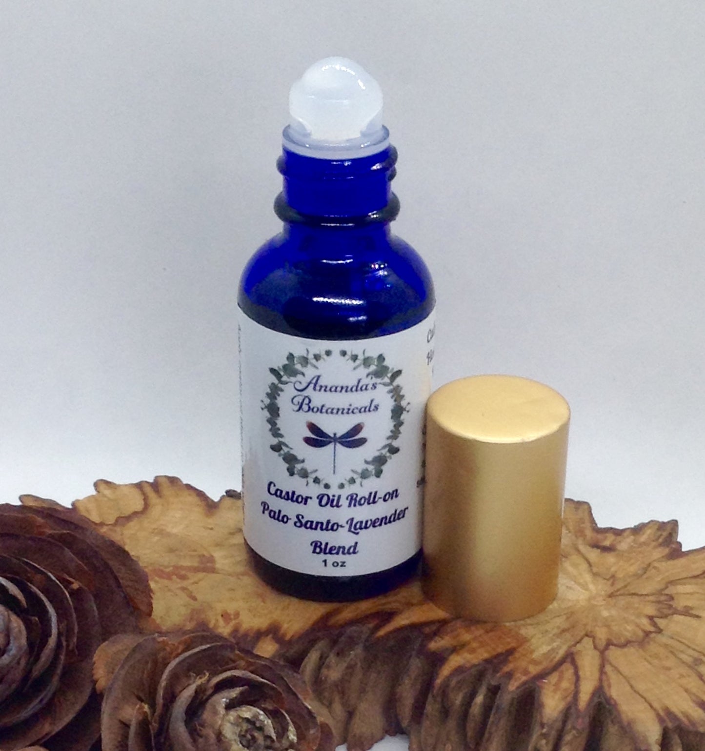 Castor Oil - Palo Santo and Lavender Blend Roll-On