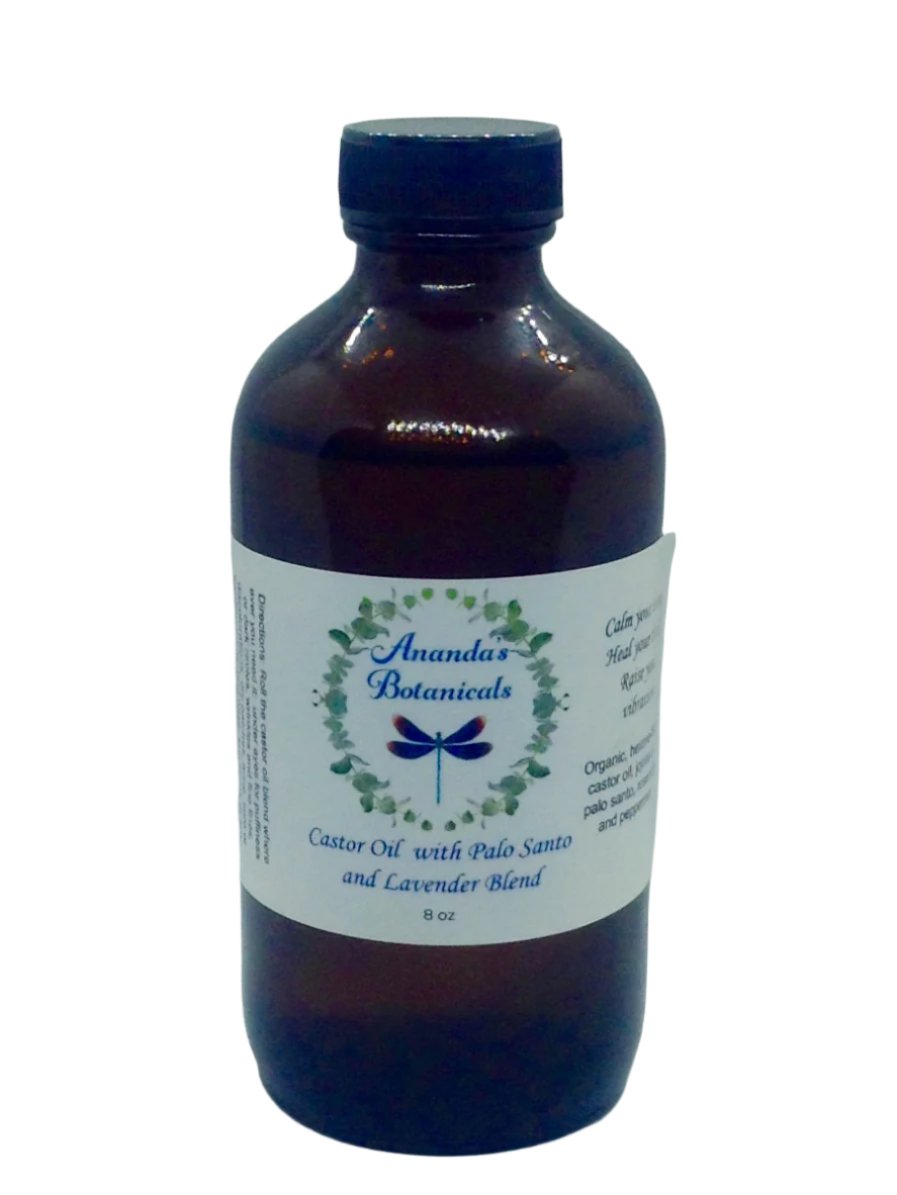 Castor Oil with Palo Santo and Lavender- Larger sizes