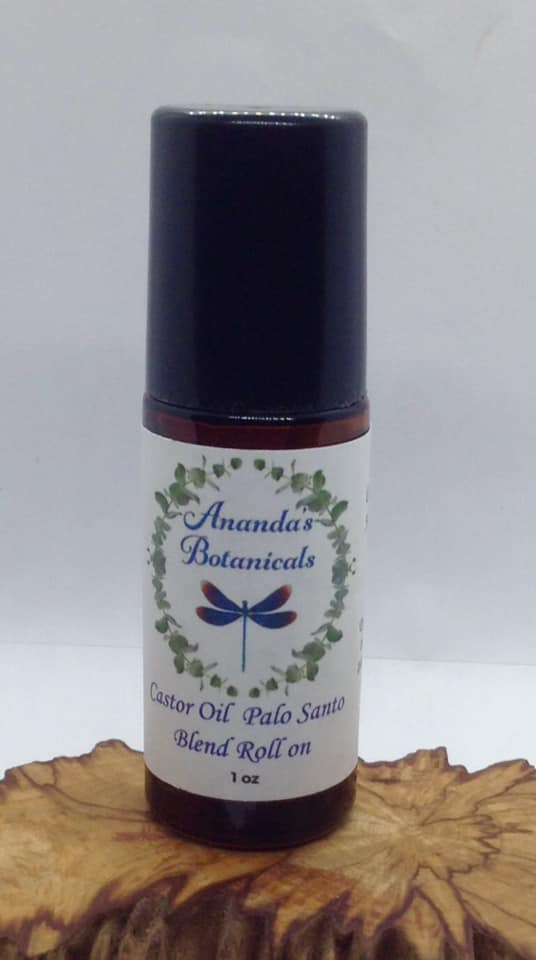 Castor Oil - Palo Santo and Lavender Blend Roll-On