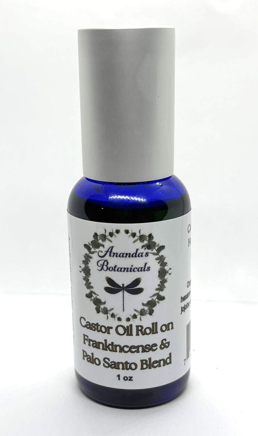 Castor Oil - Frankincense and Palo Santo Blend Roll-On